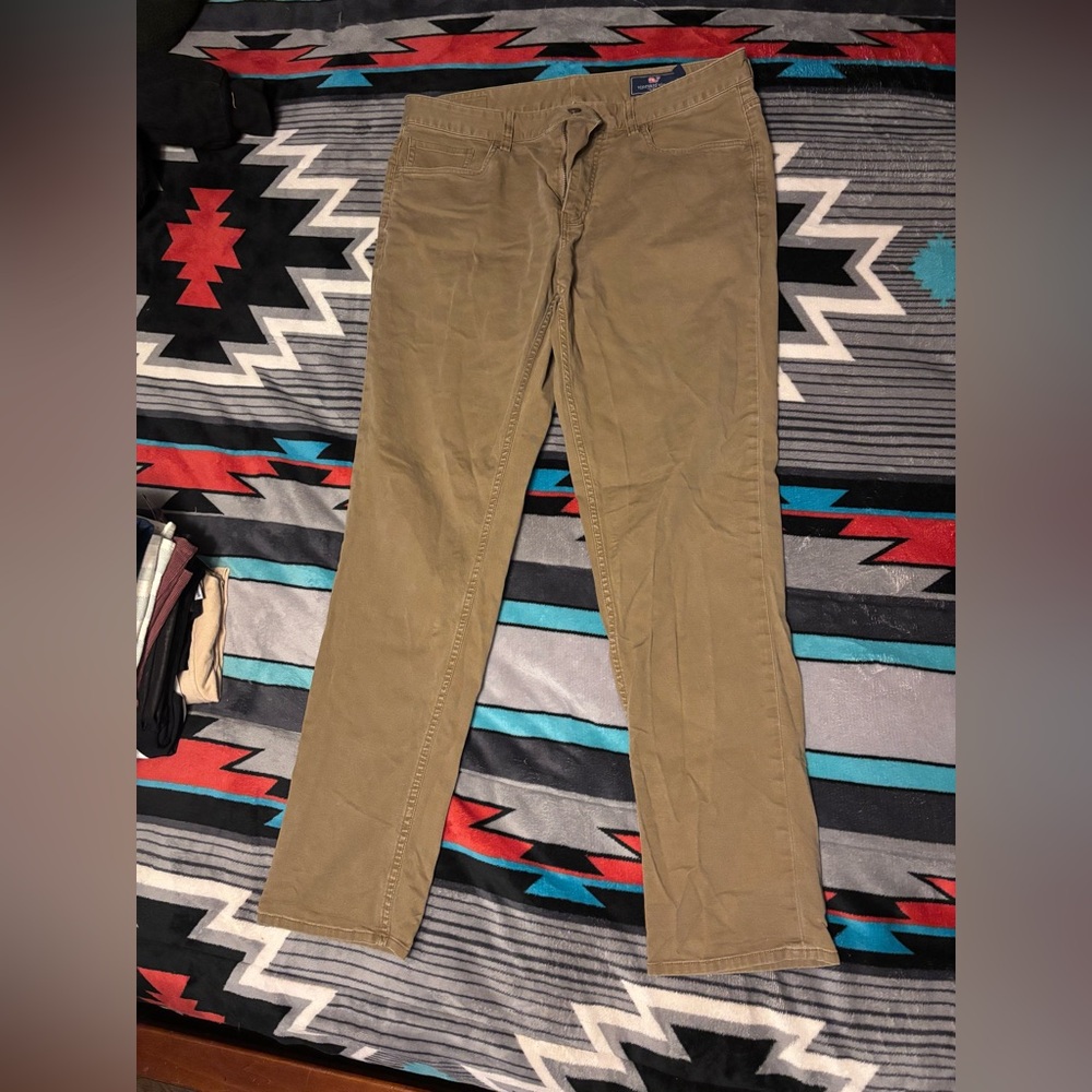 Vineyard Vines Tan Trousers